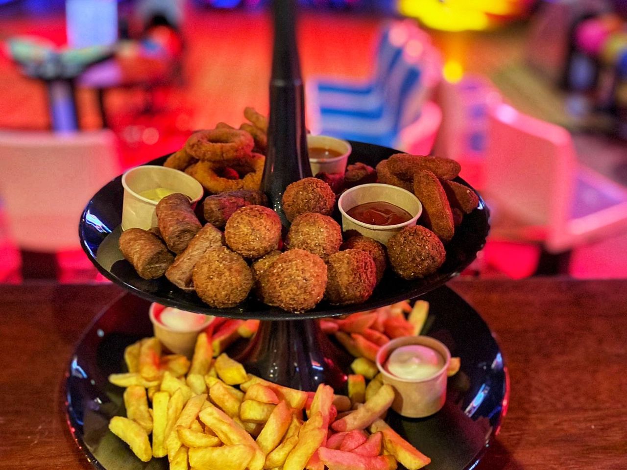 High Friet Vierkant Bewerkt